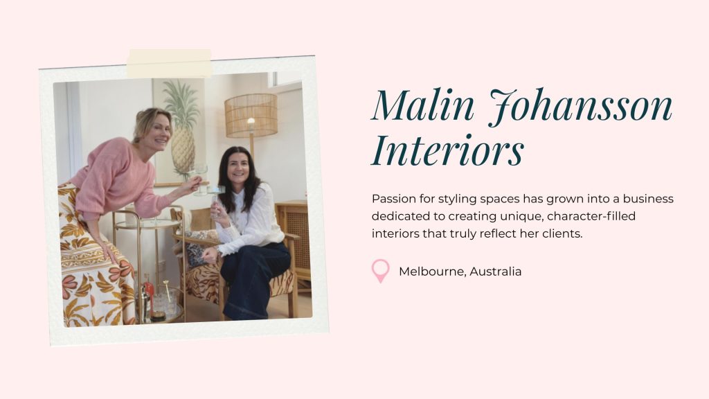 Businesses of Bayside: Malin Johansson Interiors